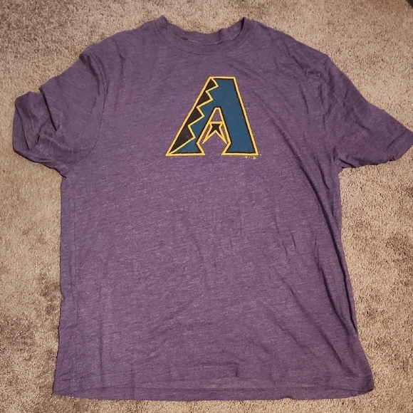 Fanatics Dimondbacks Purple Graphic T-Shirt - Picture 1 of 3